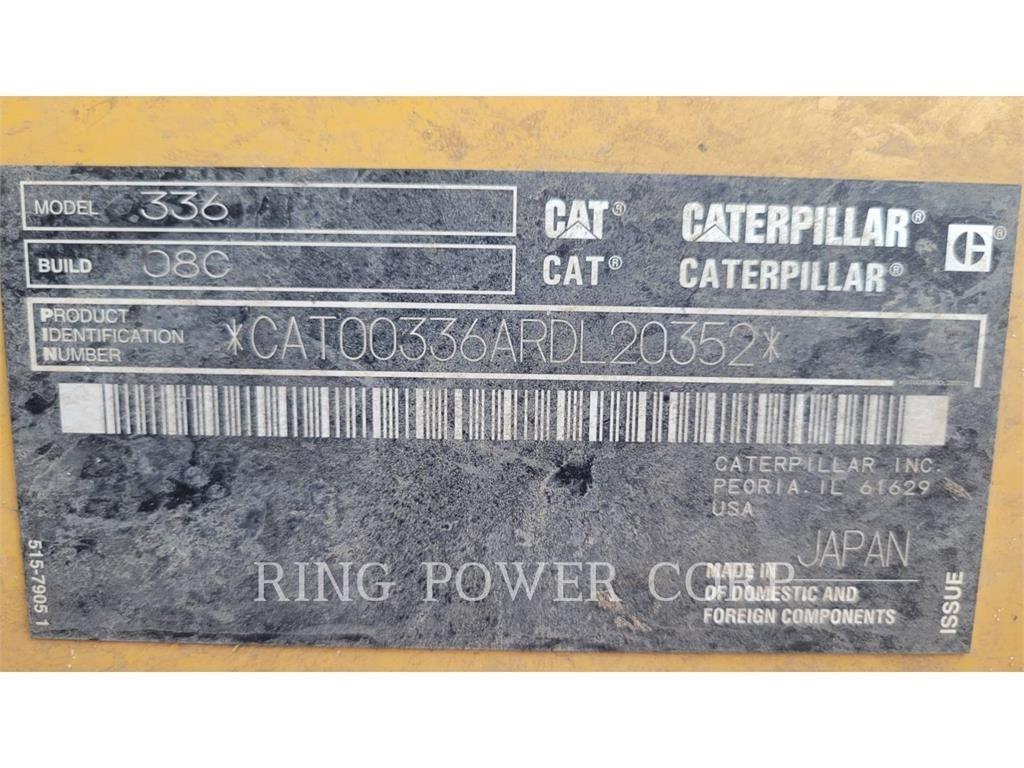 CAT 336HYDTHUM Kāpurķēžu ekskavatori