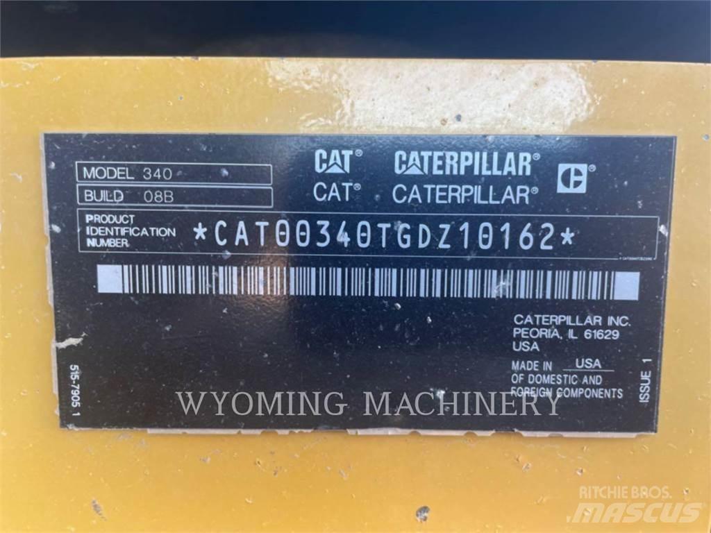 CAT 340 Kāpurķēžu ekskavatori