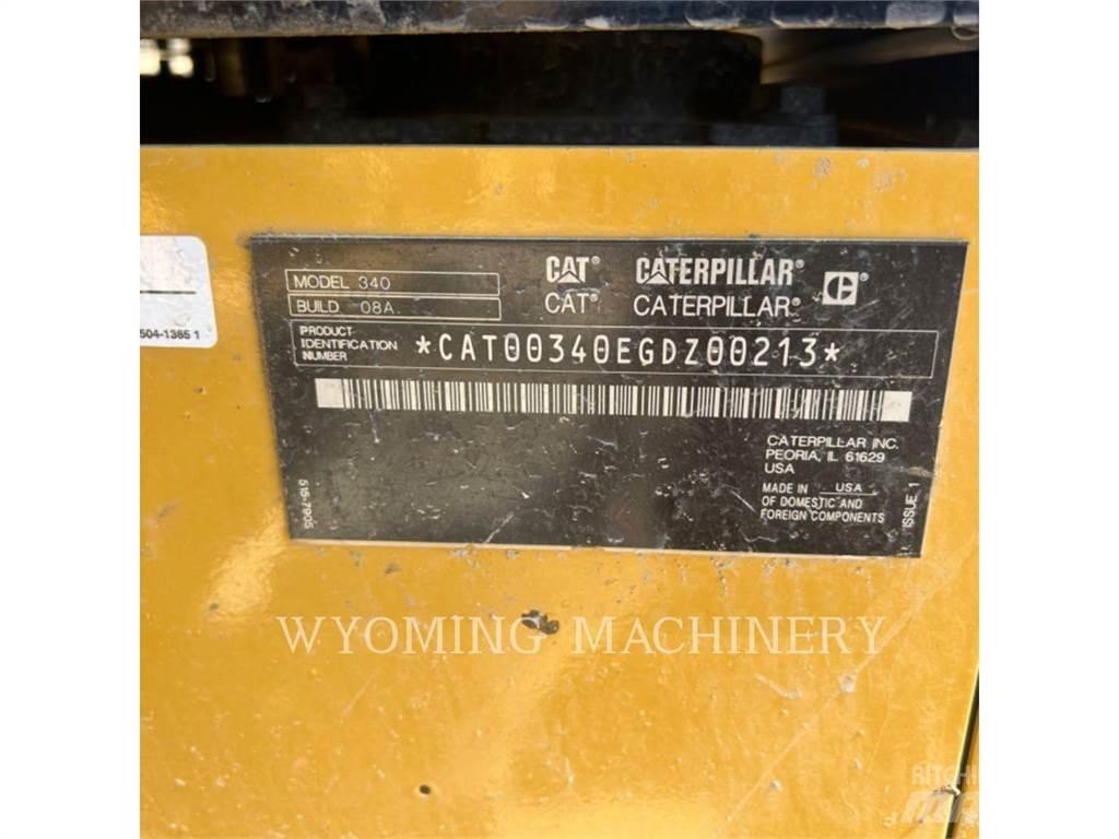 CAT 340 Kāpurķēžu ekskavatori