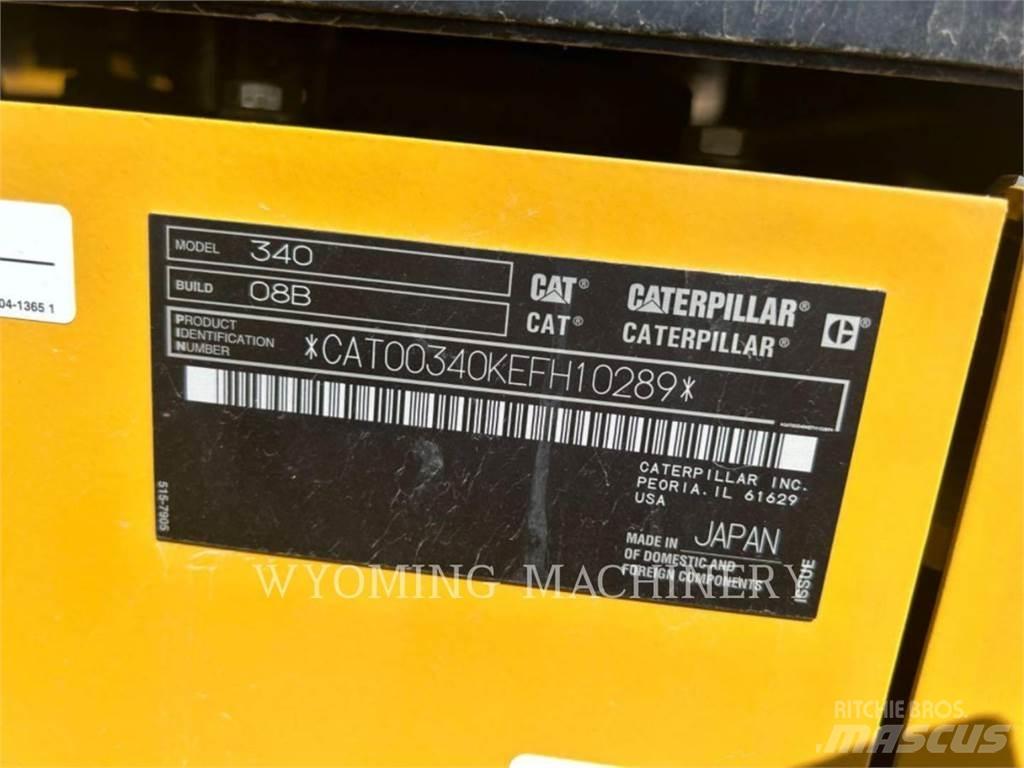 CAT 340 Kāpurķēžu buldozeri