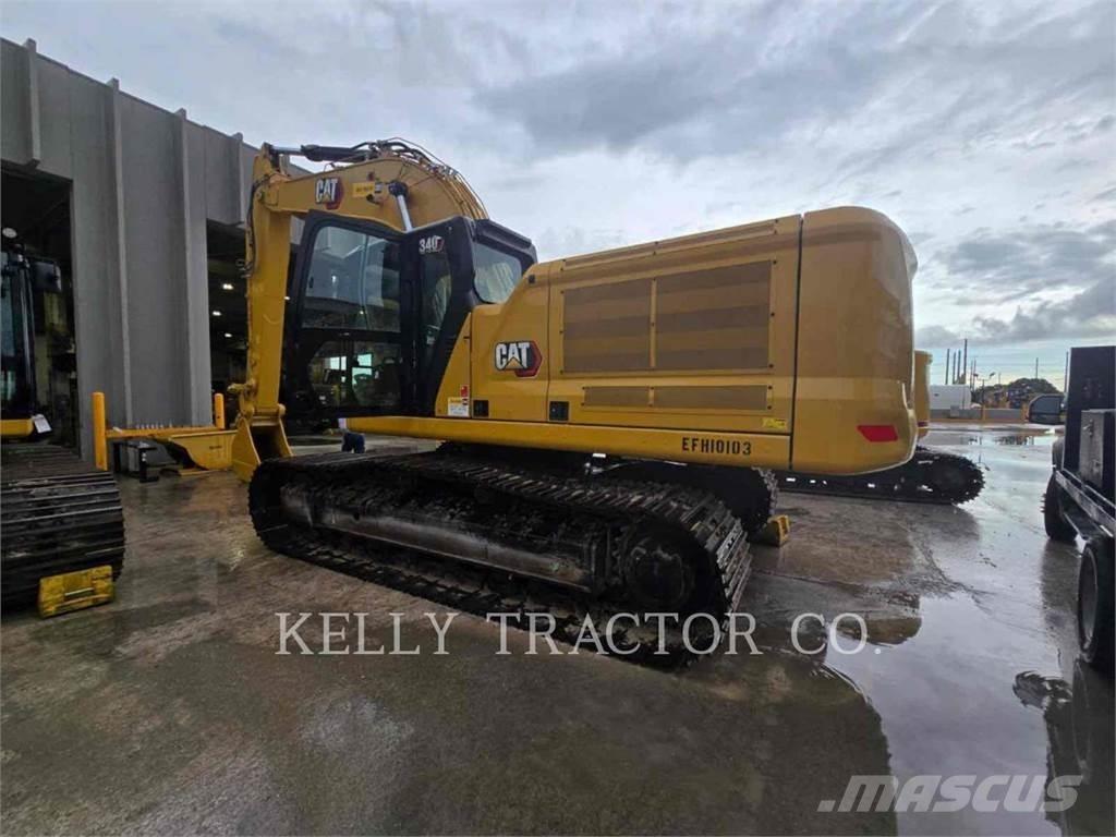 CAT 340 Kāpurķēžu ekskavatori