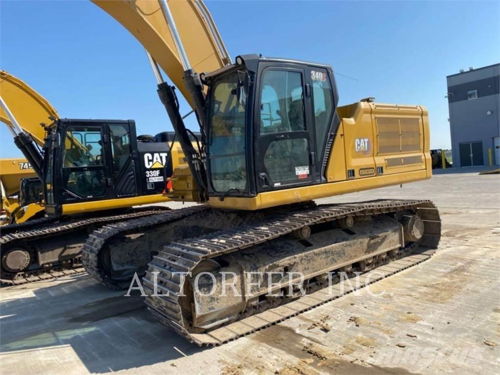CAT 340-08 Kāpurķēžu ekskavatori
