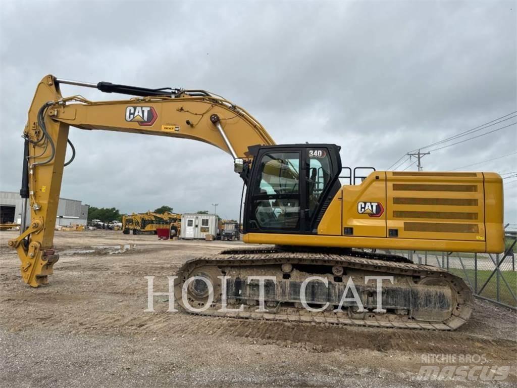 CAT 340 10 TC Kāpurķēžu ekskavatori