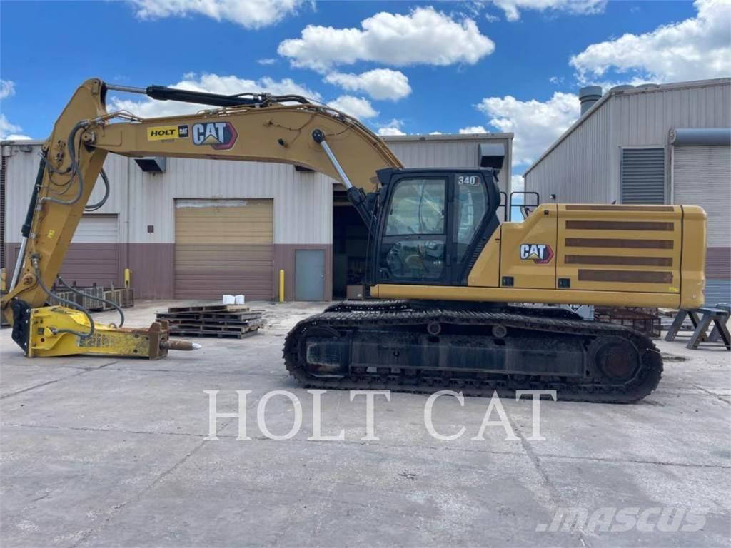 CAT 340 10 TC Kāpurķēžu ekskavatori