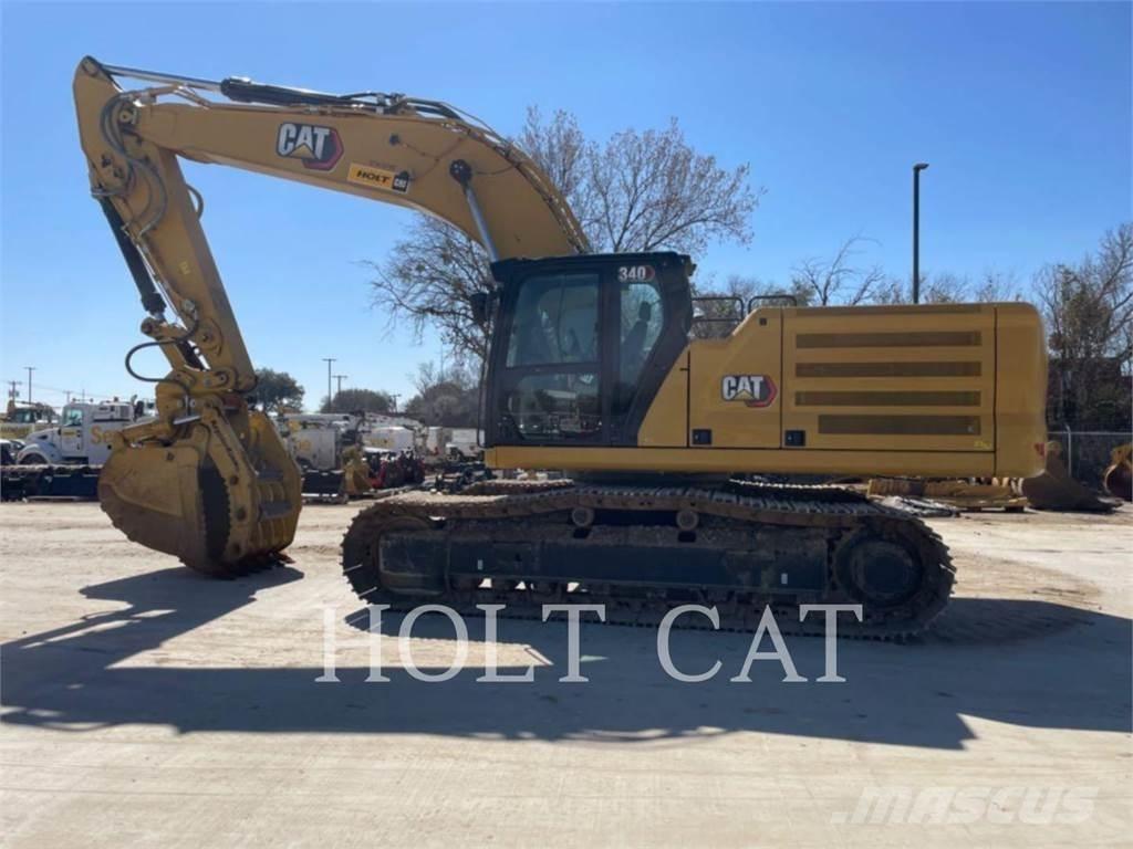CAT 340 10 TC Iekrāvēji uz riteņiem