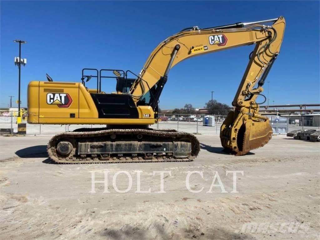 CAT 340 10 TC Iekrāvēji uz riteņiem