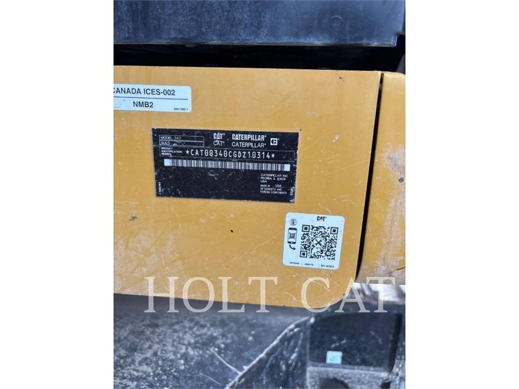 CAT 340 10 TC Kāpurķēžu ekskavatori