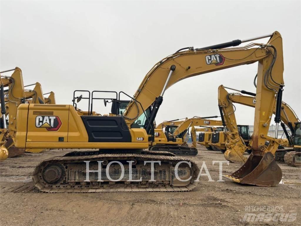 CAT 340 12 TC Kāpurķēžu ekskavatori