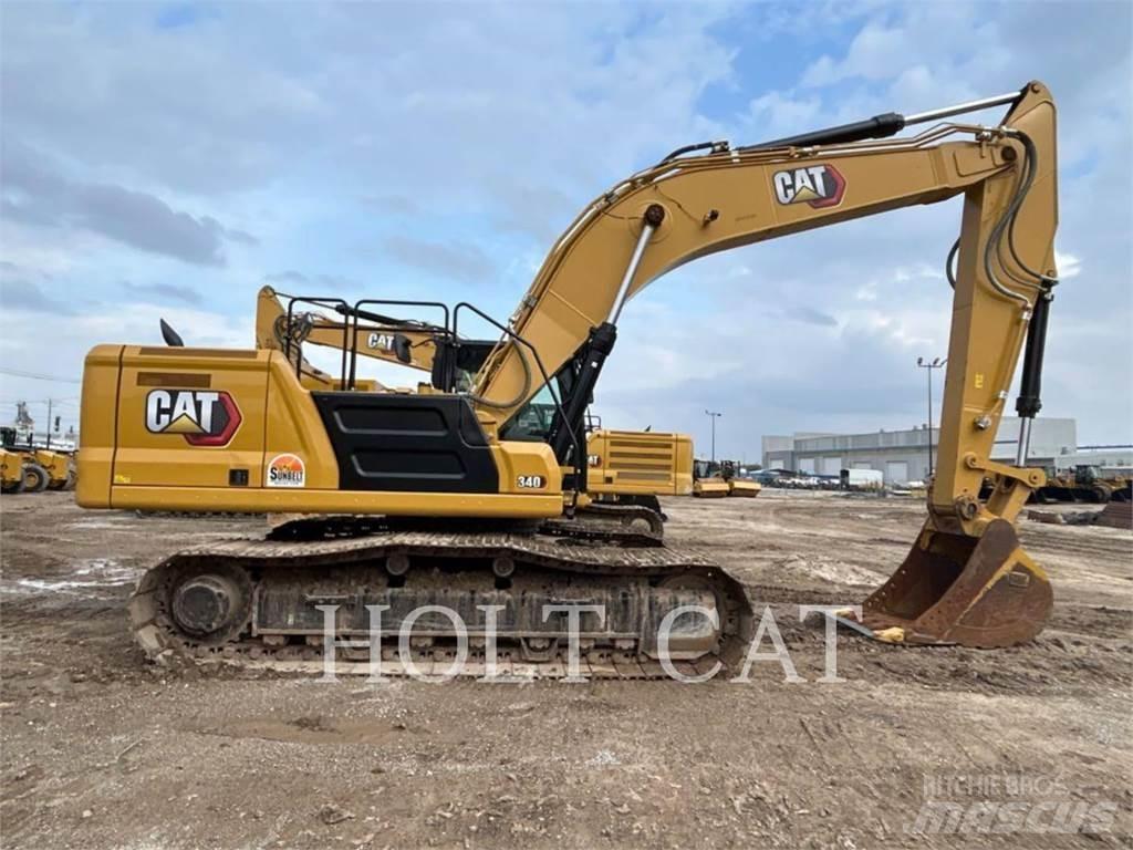 CAT 340 12 TC Kāpurķēžu ekskavatori
