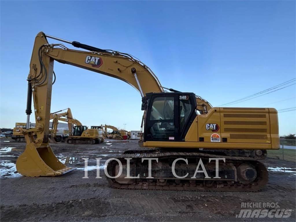 CAT 340 12 TC Kāpurķēžu ekskavatori