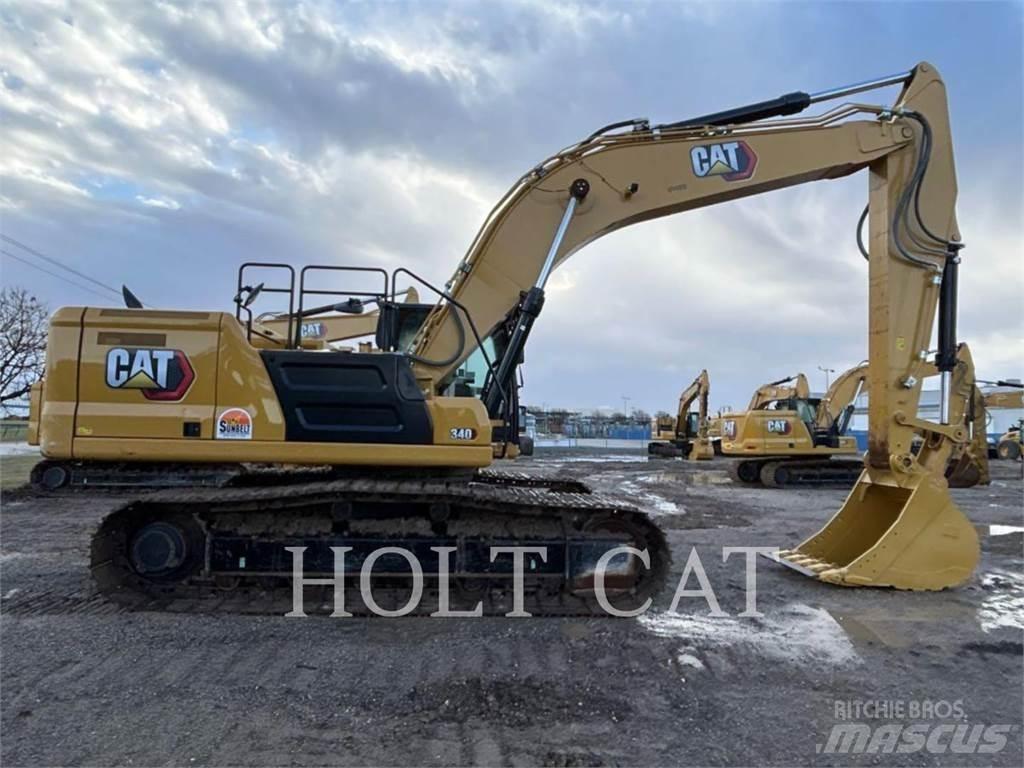 CAT 340 12 TC Kāpurķēžu ekskavatori