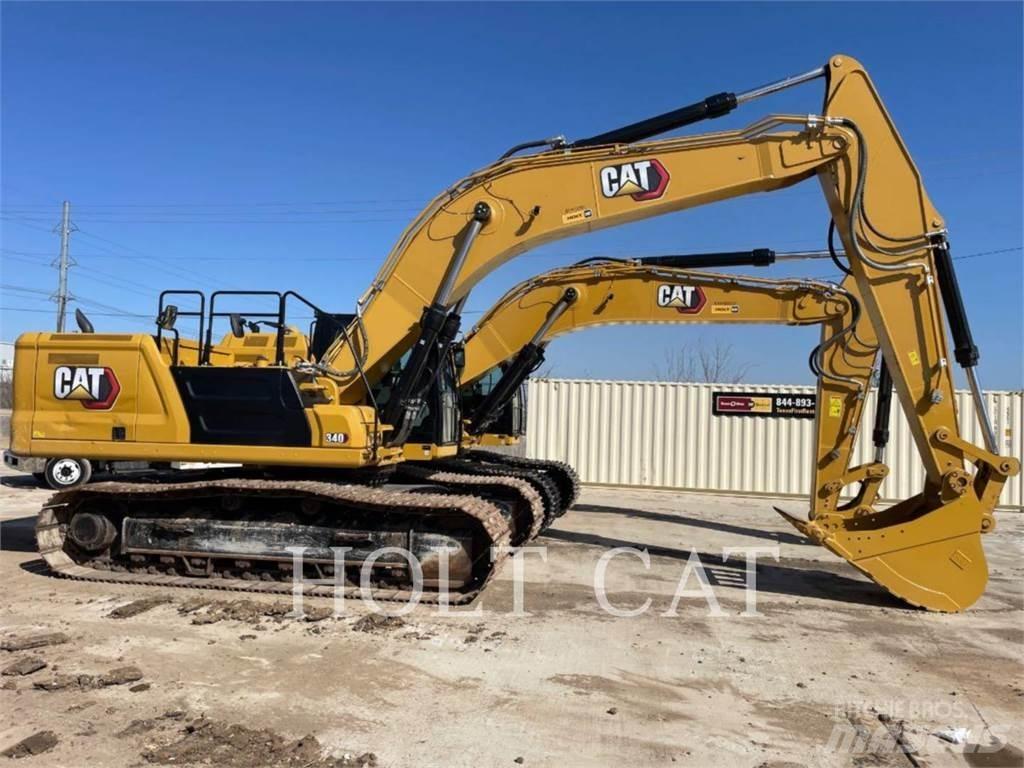 CAT 340 12 TC Kāpurķēžu ekskavatori