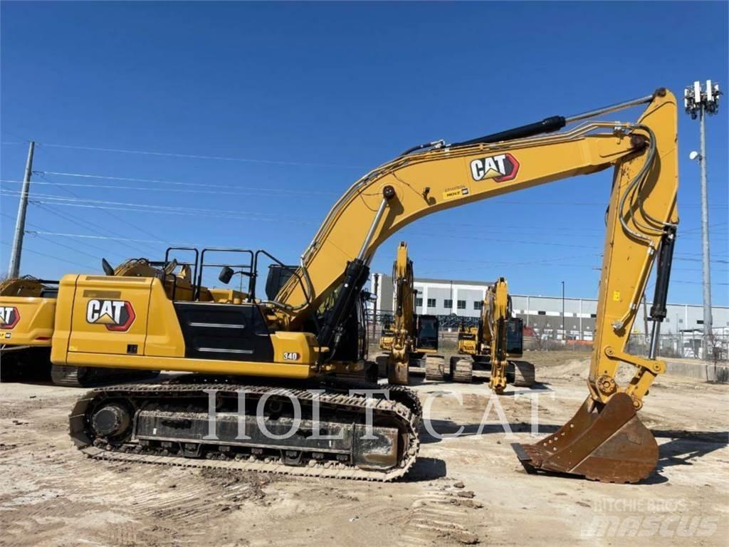 CAT 340 12 TC Kāpurķēžu ekskavatori