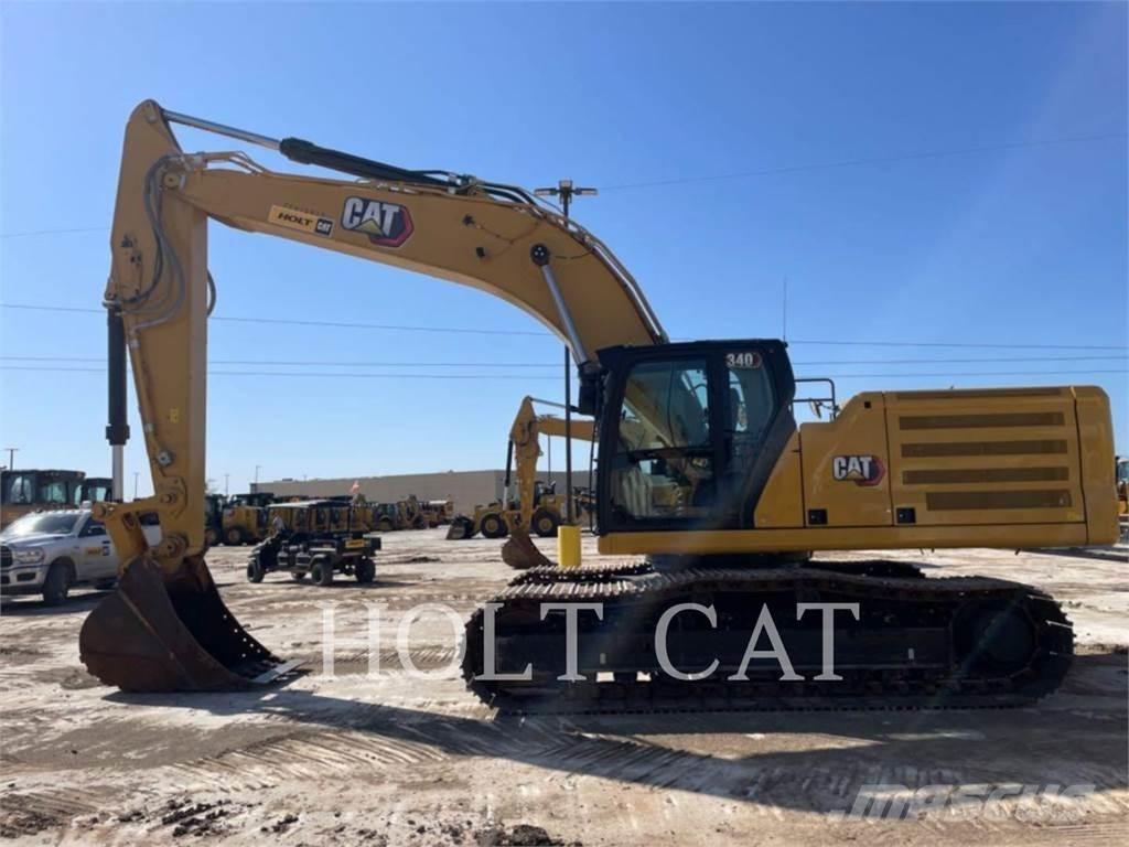 CAT 340 12 TC Iekrāvēji uz riteņiem