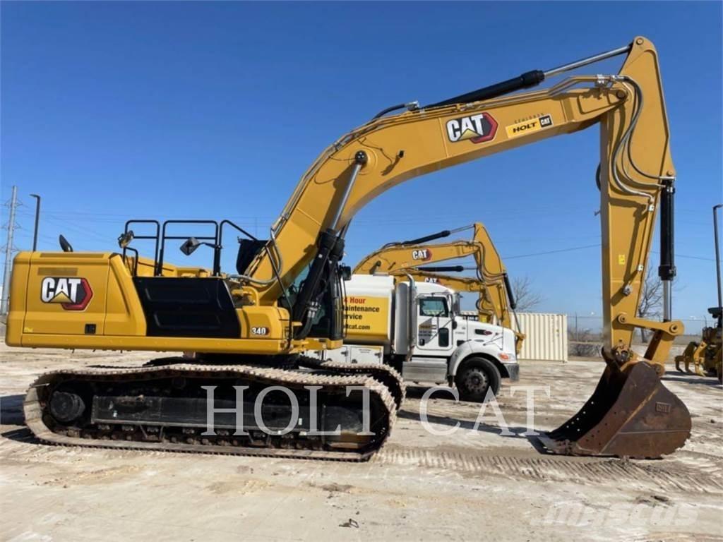 CAT 340 12 TC Iekrāvēji uz riteņiem