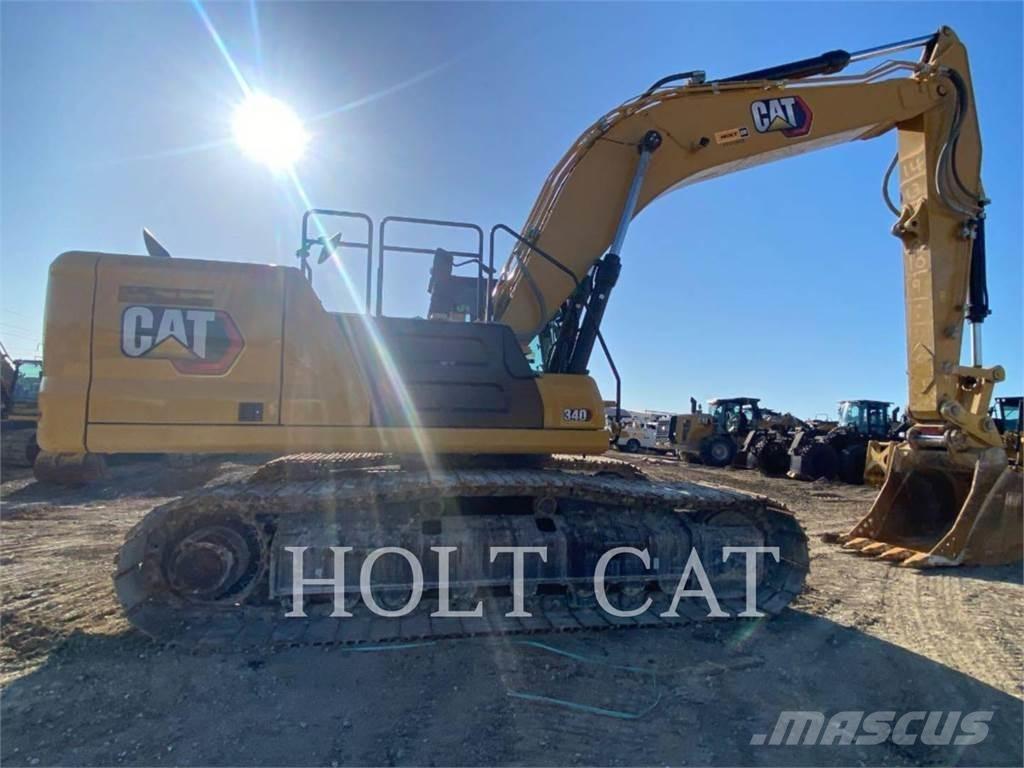 CAT 340 12 TC Iekrāvēji uz riteņiem