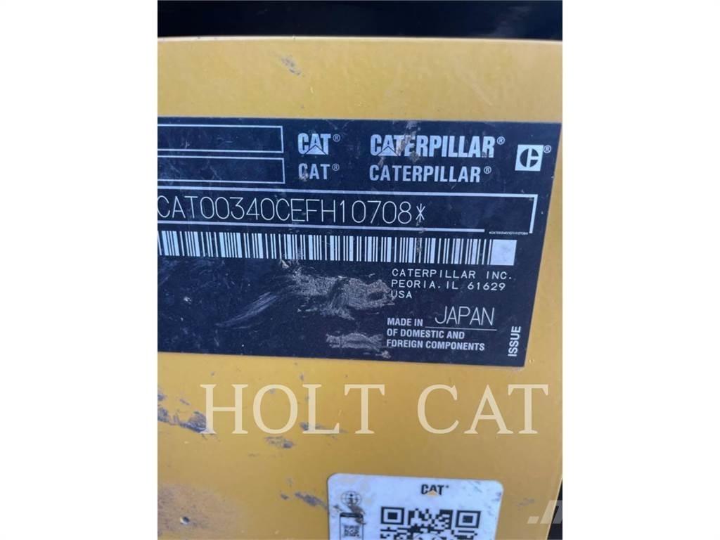 CAT 340 12 TC Kāpurķēžu ekskavatori