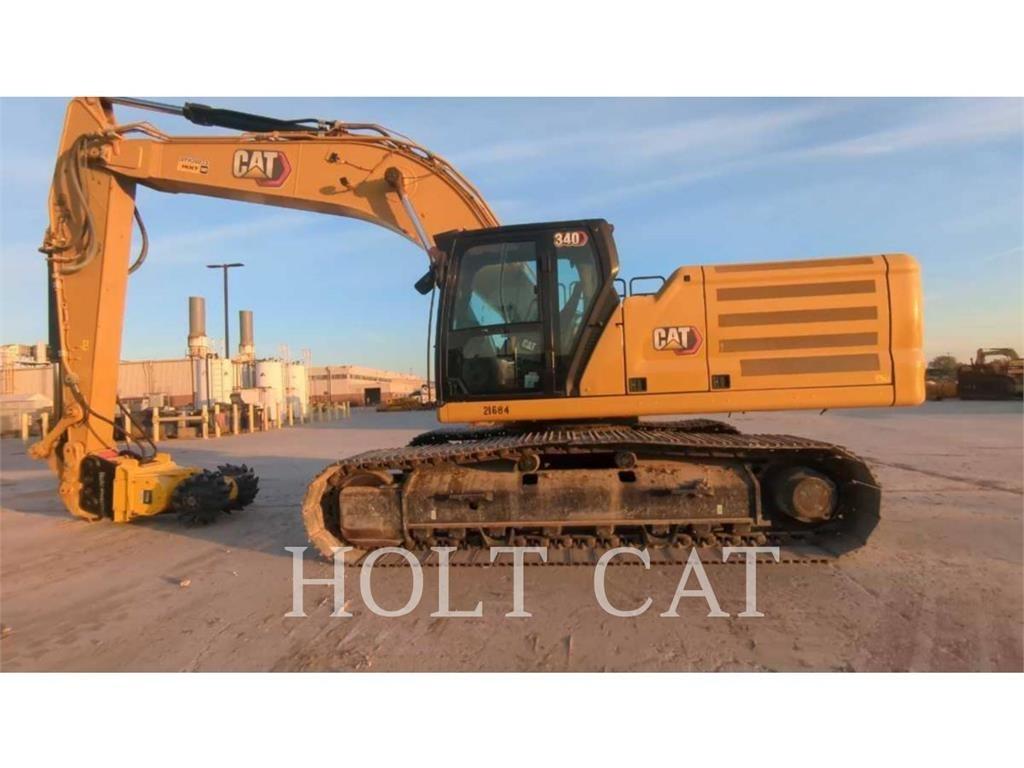 CAT 340 12 TC Kāpurķēžu ekskavatori