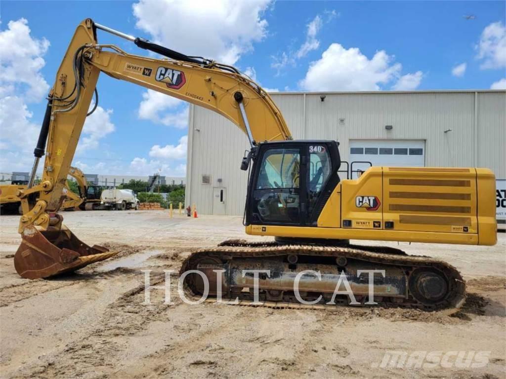 CAT 340 12 TC Kāpurķēžu ekskavatori