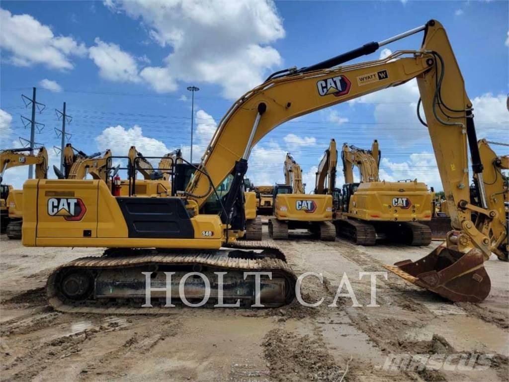 CAT 340 12 TC Kāpurķēžu ekskavatori