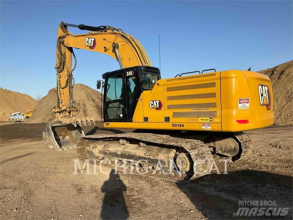 CAT 340 PTZ1+ Kāpurķēžu ekskavatori