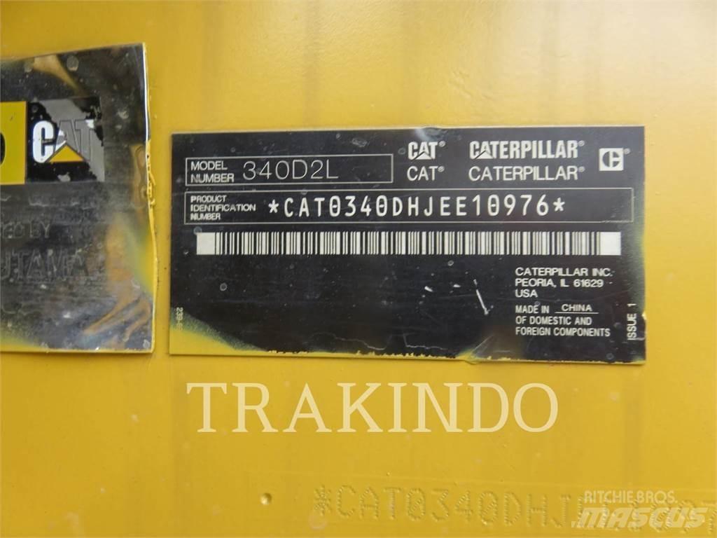 CAT 340D2L Kāpurķēžu ekskavatori