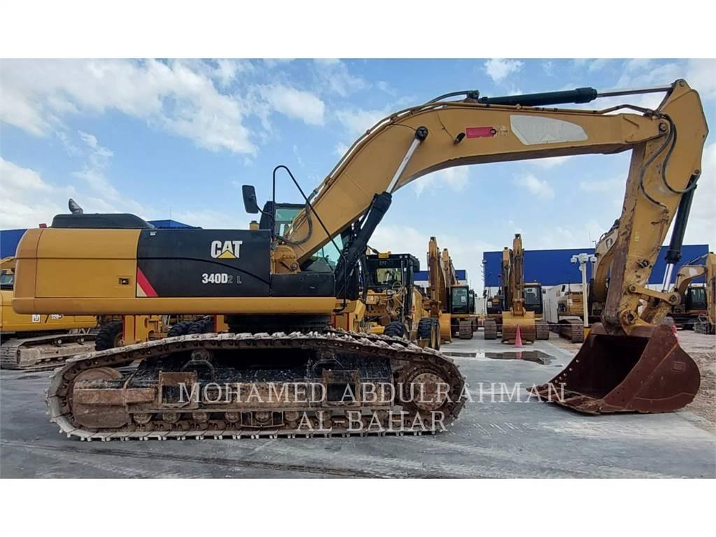CAT 340D2L Kāpurķēžu ekskavatori