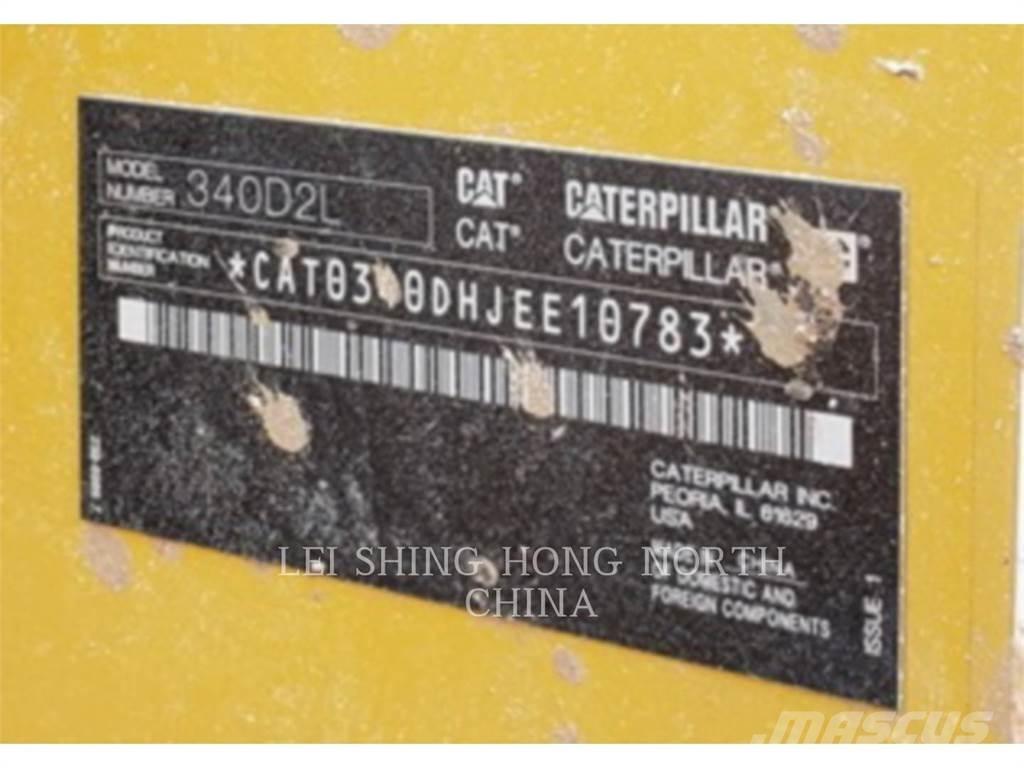 CAT 340D2L Kāpurķēžu ekskavatori
