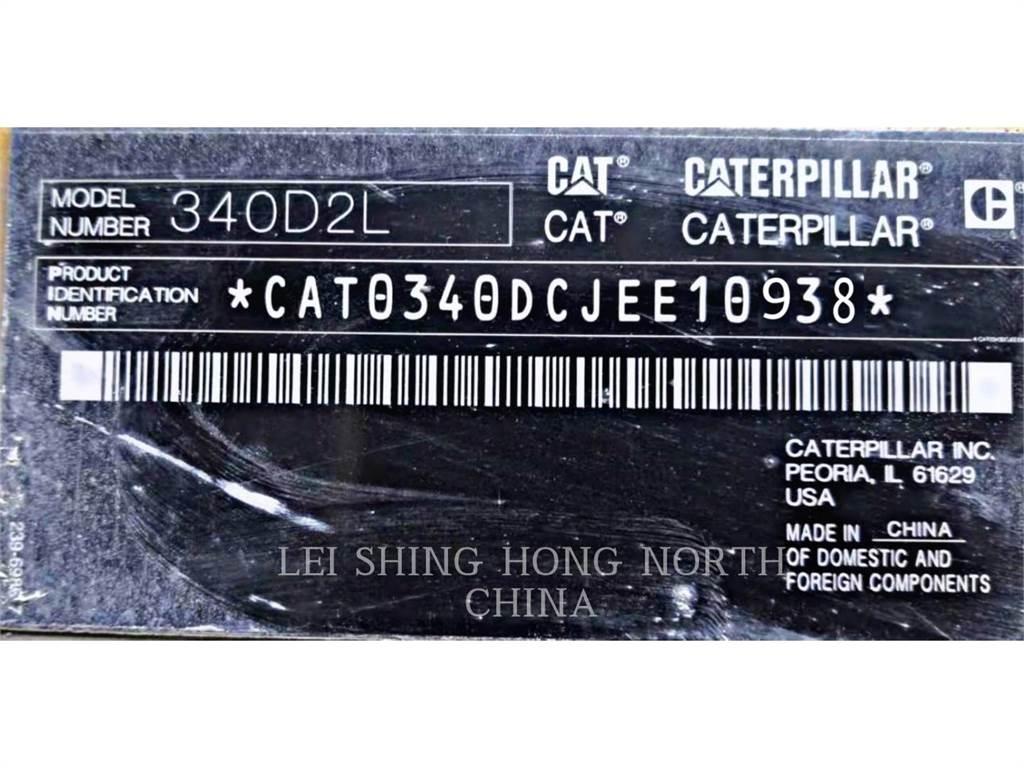 CAT 340D2L Kāpurķēžu ekskavatori