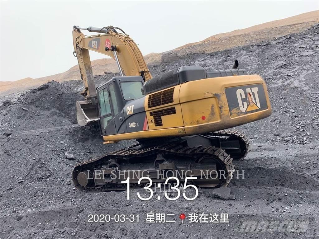 CAT 340D2L Kāpurķēžu ekskavatori