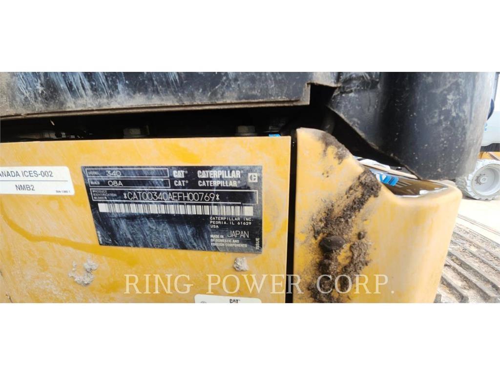 CAT 340TC Kāpurķēžu ekskavatori
