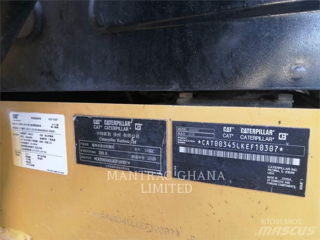 CAT 345-07GC Kāpurķēžu ekskavatori
