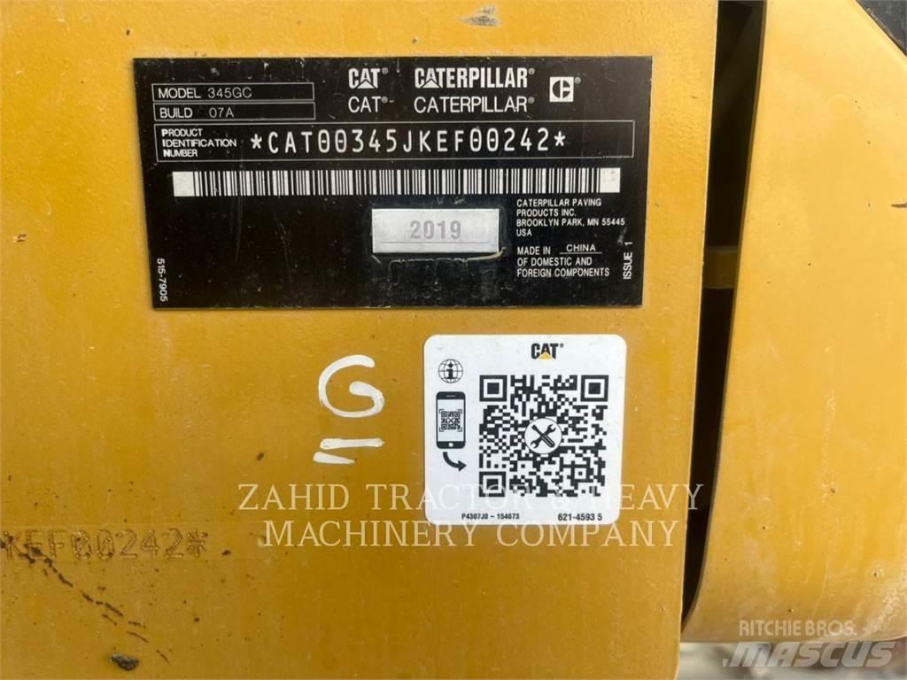 CAT 34507GC Kāpurķēžu ekskavatori