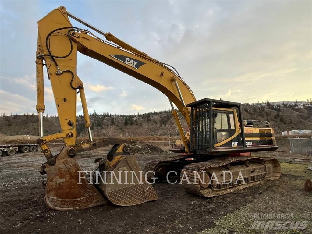 CAT 345B Kāpurķēžu ekskavatori