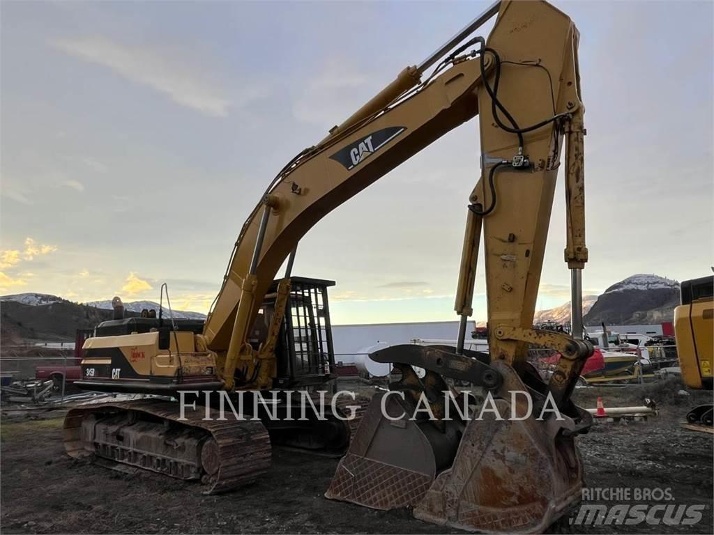 CAT 345B Kāpurķēžu ekskavatori