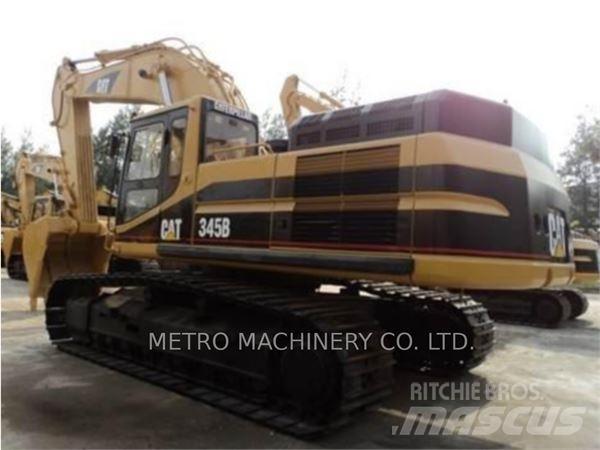 CAT 345B Kāpurķēžu ekskavatori