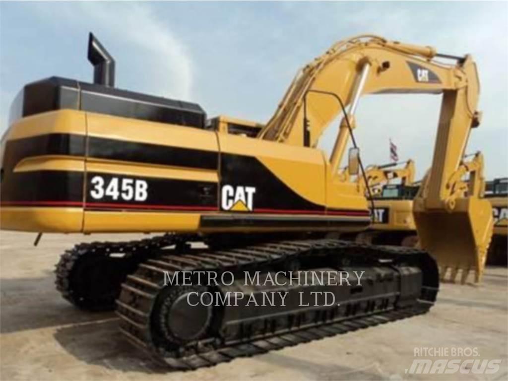 CAT 345B Kāpurķēžu ekskavatori