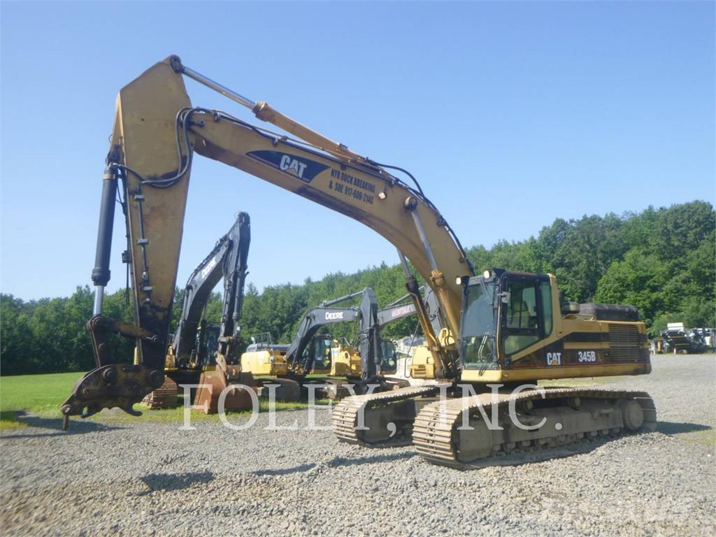 CAT 345BIIL Kāpurķēžu ekskavatori