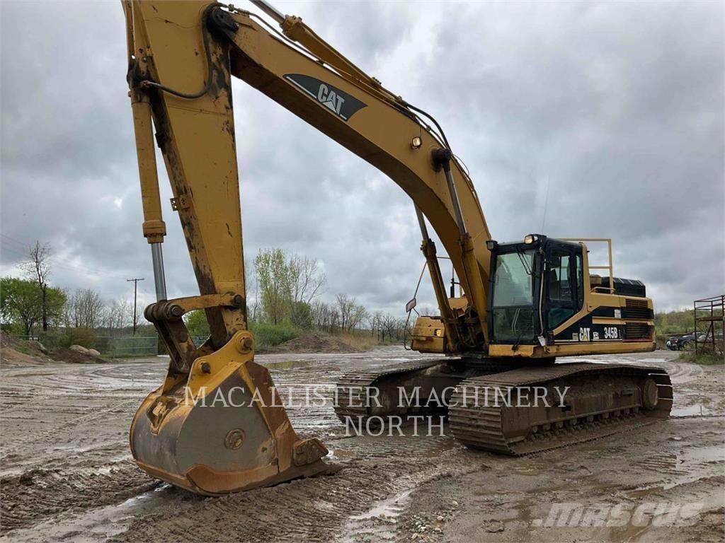 CAT 345BL Kāpurķēžu ekskavatori