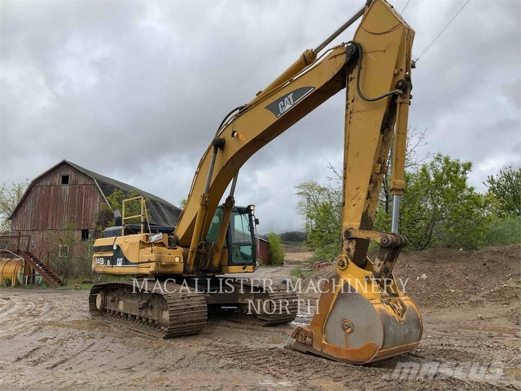 CAT 345BL Kāpurķēžu ekskavatori