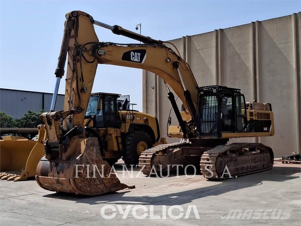 CAT 345D Kāpurķēžu ekskavatori