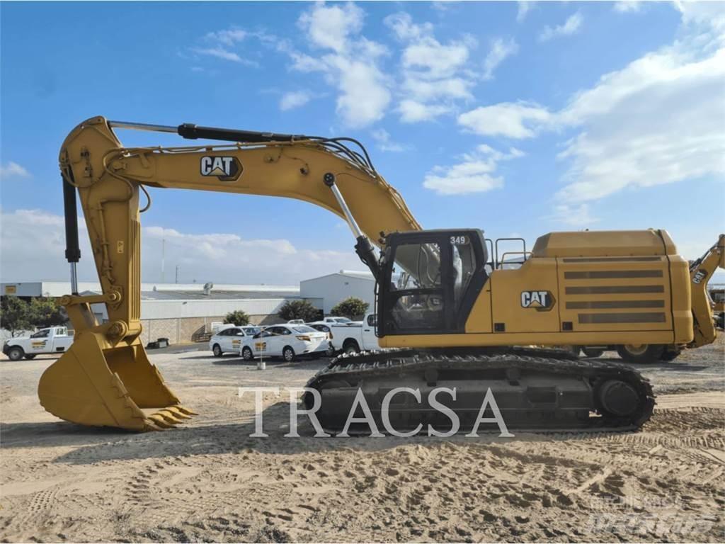 CAT 349 Kāpurķēžu ekskavatori
