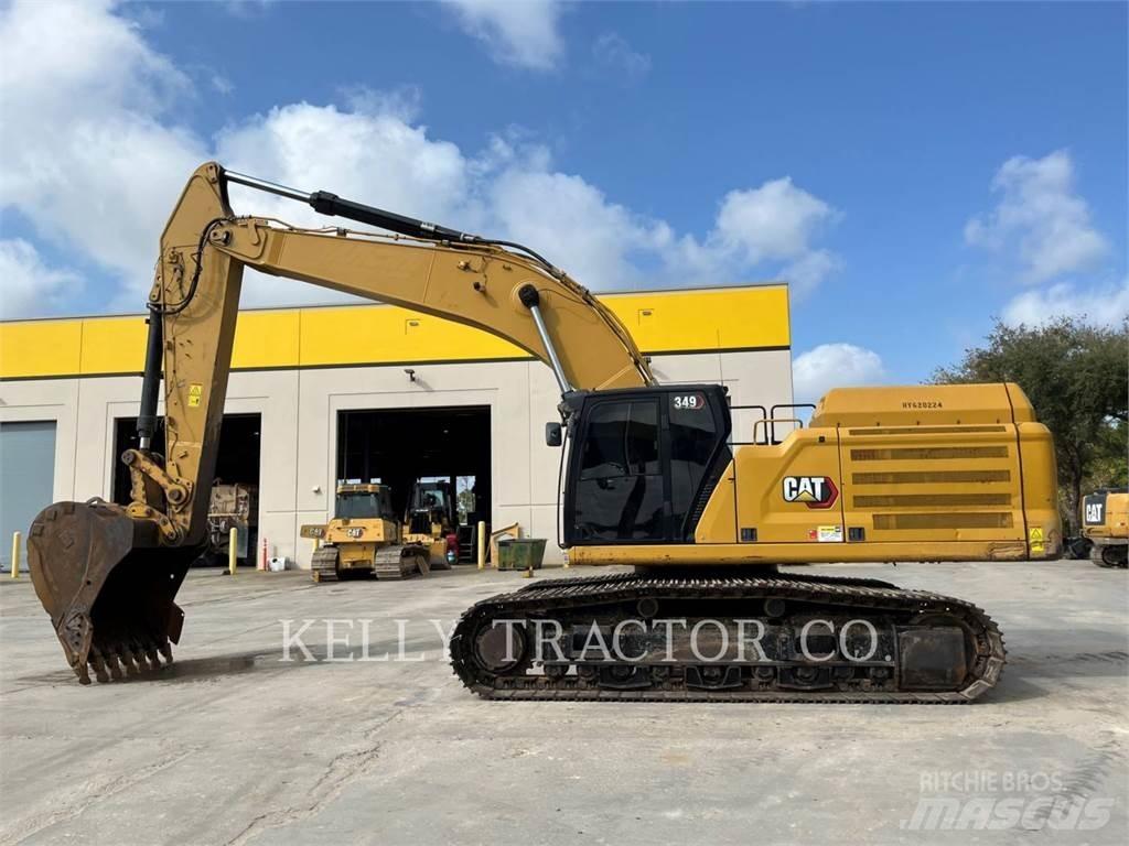 CAT 349 Kāpurķēžu ekskavatori