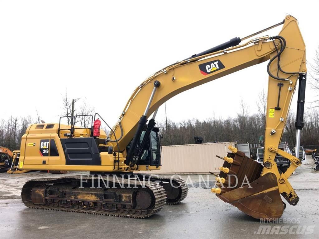 CAT 349-07 Kāpurķēžu ekskavatori