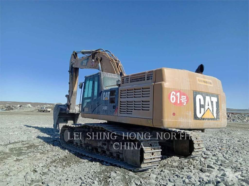 CAT 349D2 Kāpurķēžu ekskavatori