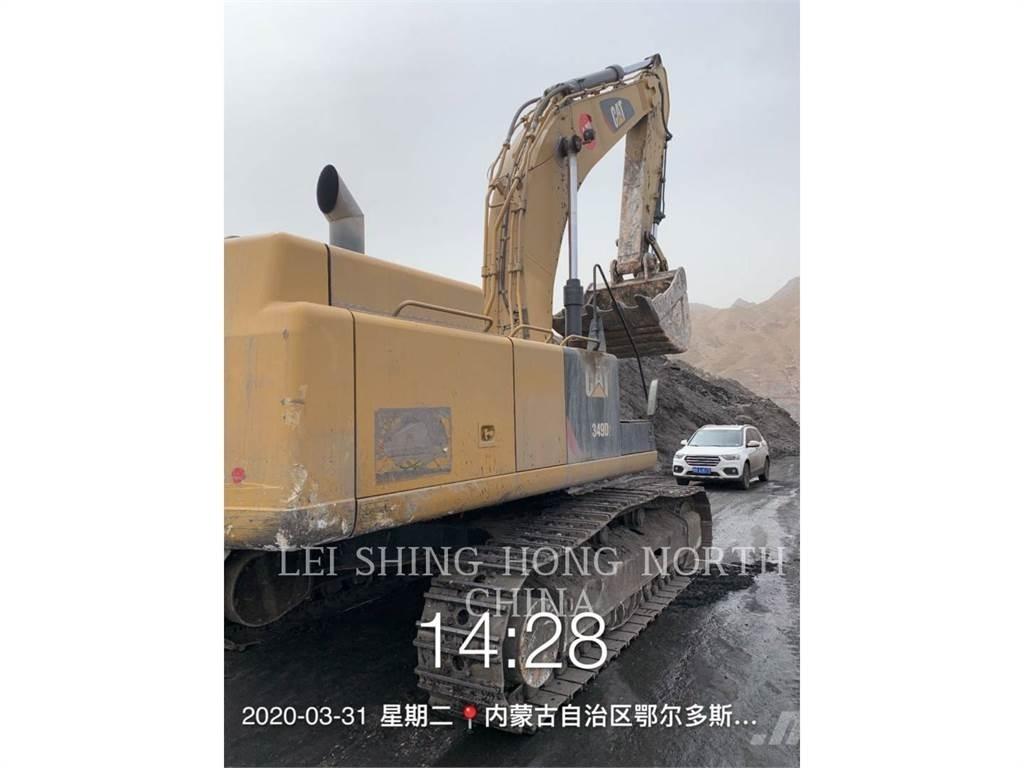 CAT 349D2 Kāpurķēžu ekskavatori