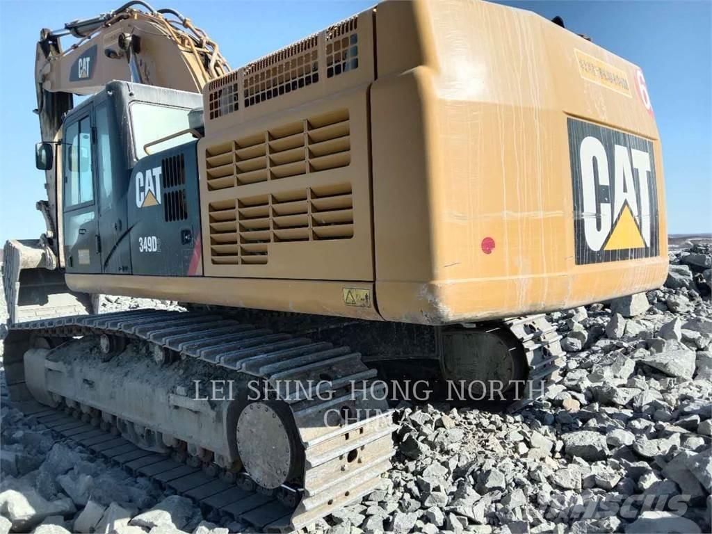 CAT 349D2 Kāpurķēžu ekskavatori