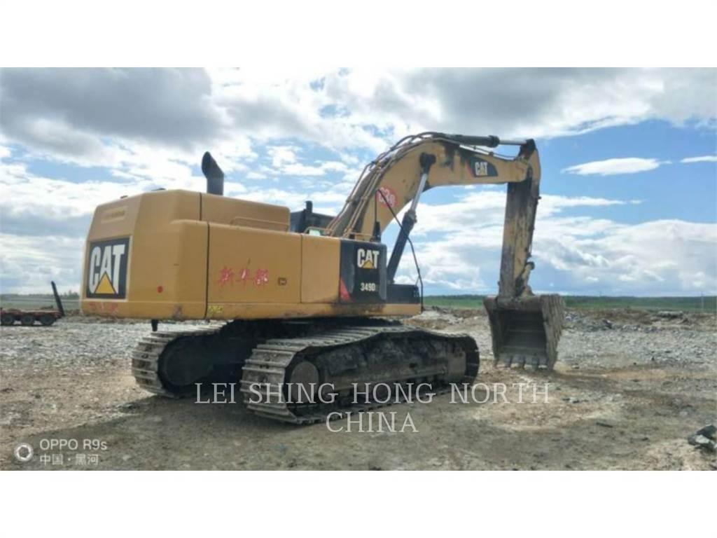 CAT 349D2 Kāpurķēžu ekskavatori