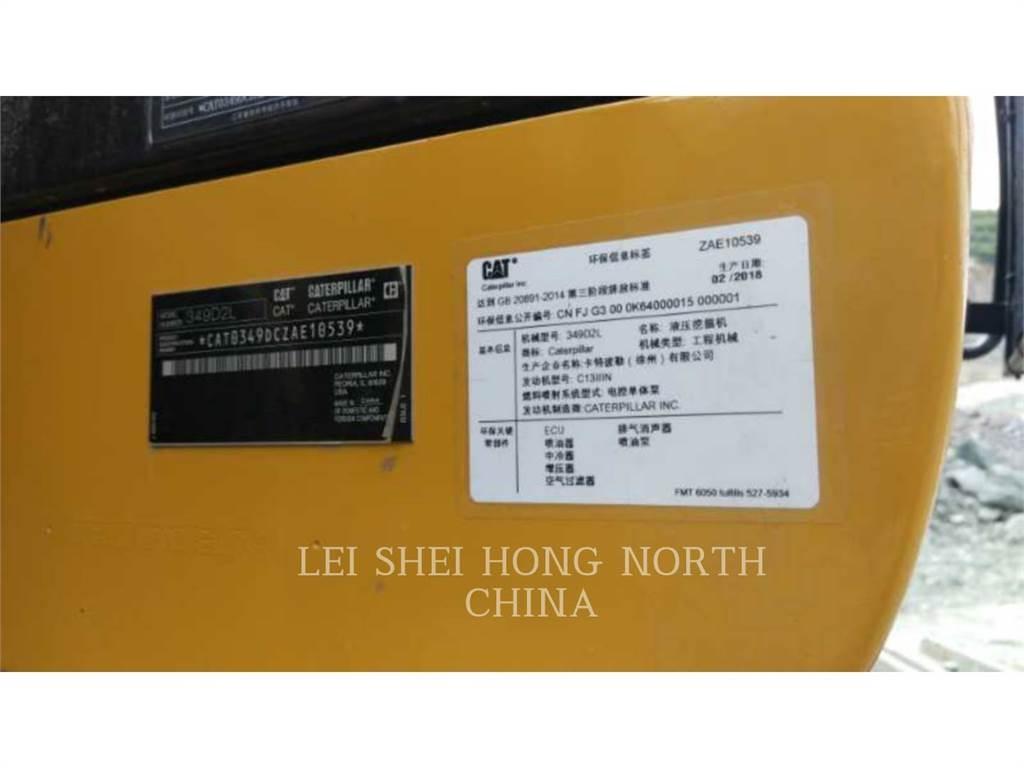 CAT 349D2L Kāpurķēžu ekskavatori