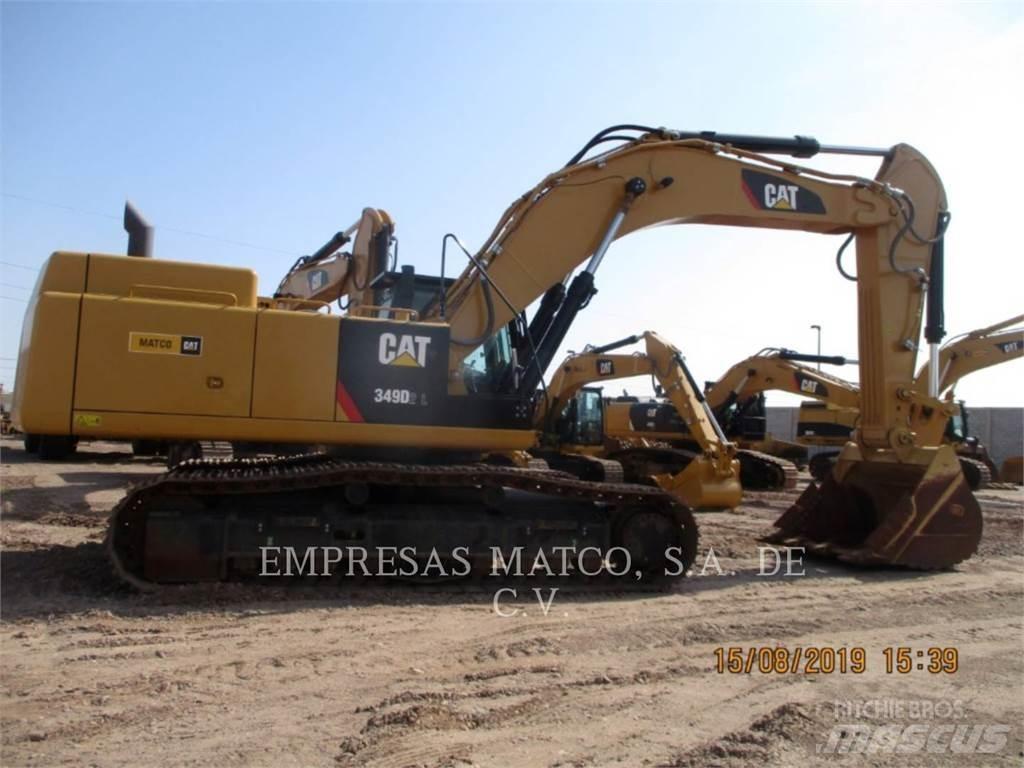 CAT 349D2L Kāpurķēžu ekskavatori